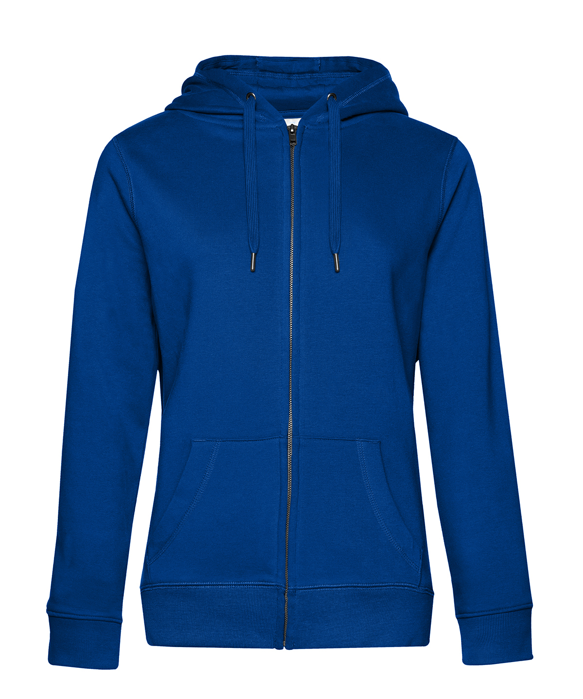 B&C Queen zipped hooded - Royal