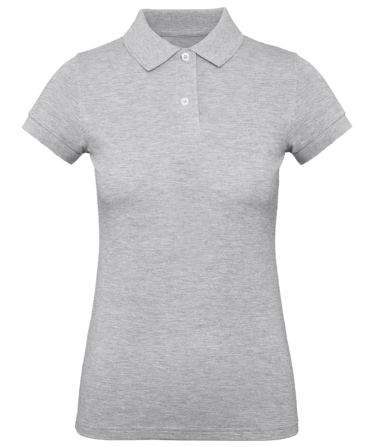 B&C Inspire Polo /women - Heather Grey