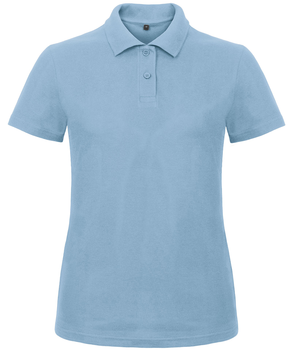 B&C ID.001 polo /women - Light Blue