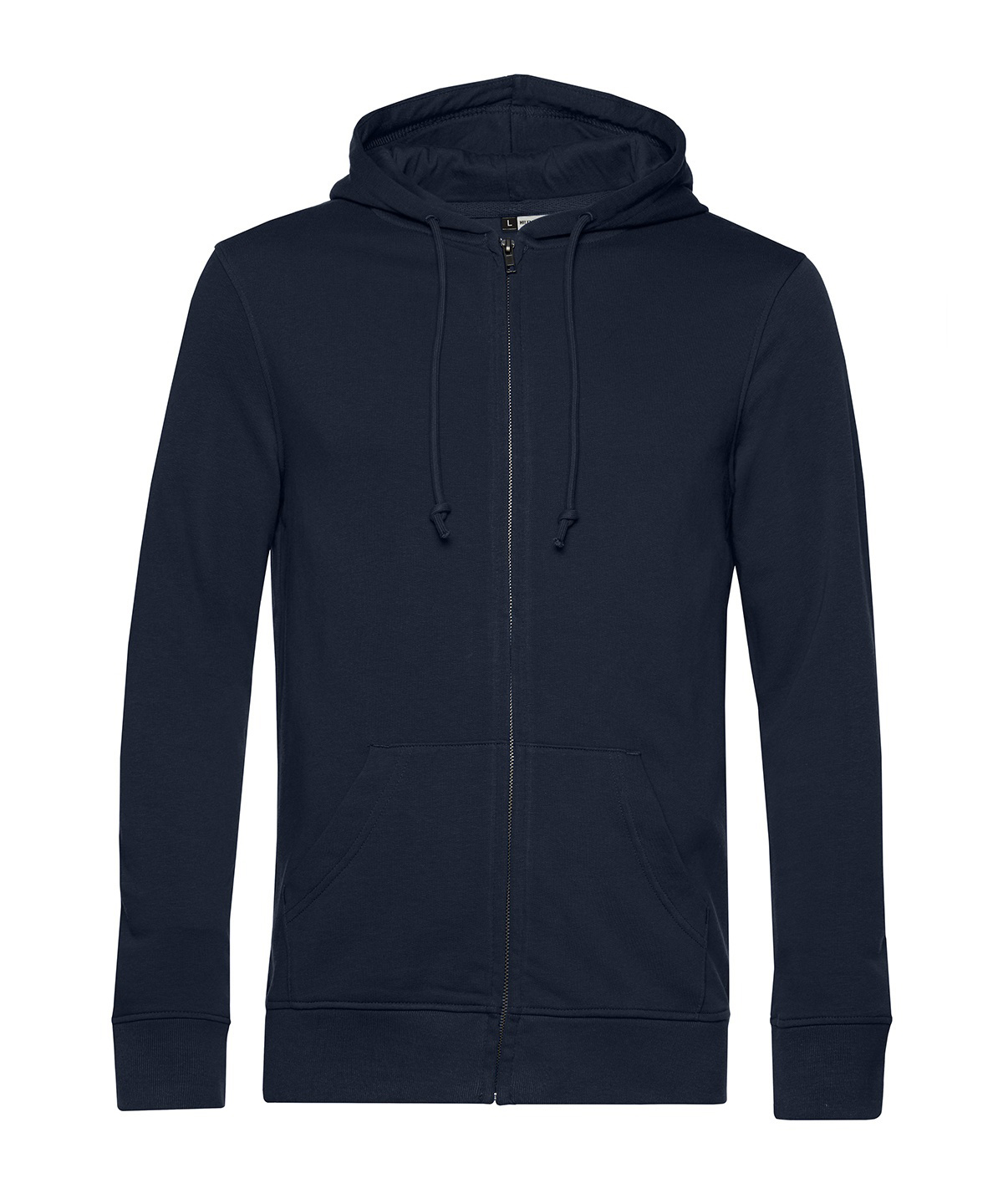 B&C Inspire Zipped Hood - Navy Blue