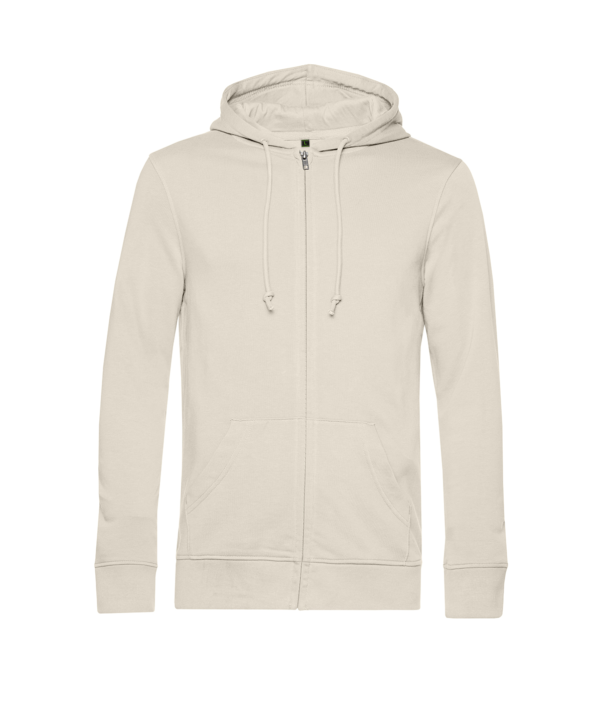 B&C Inspire Zipped Hood - Off White