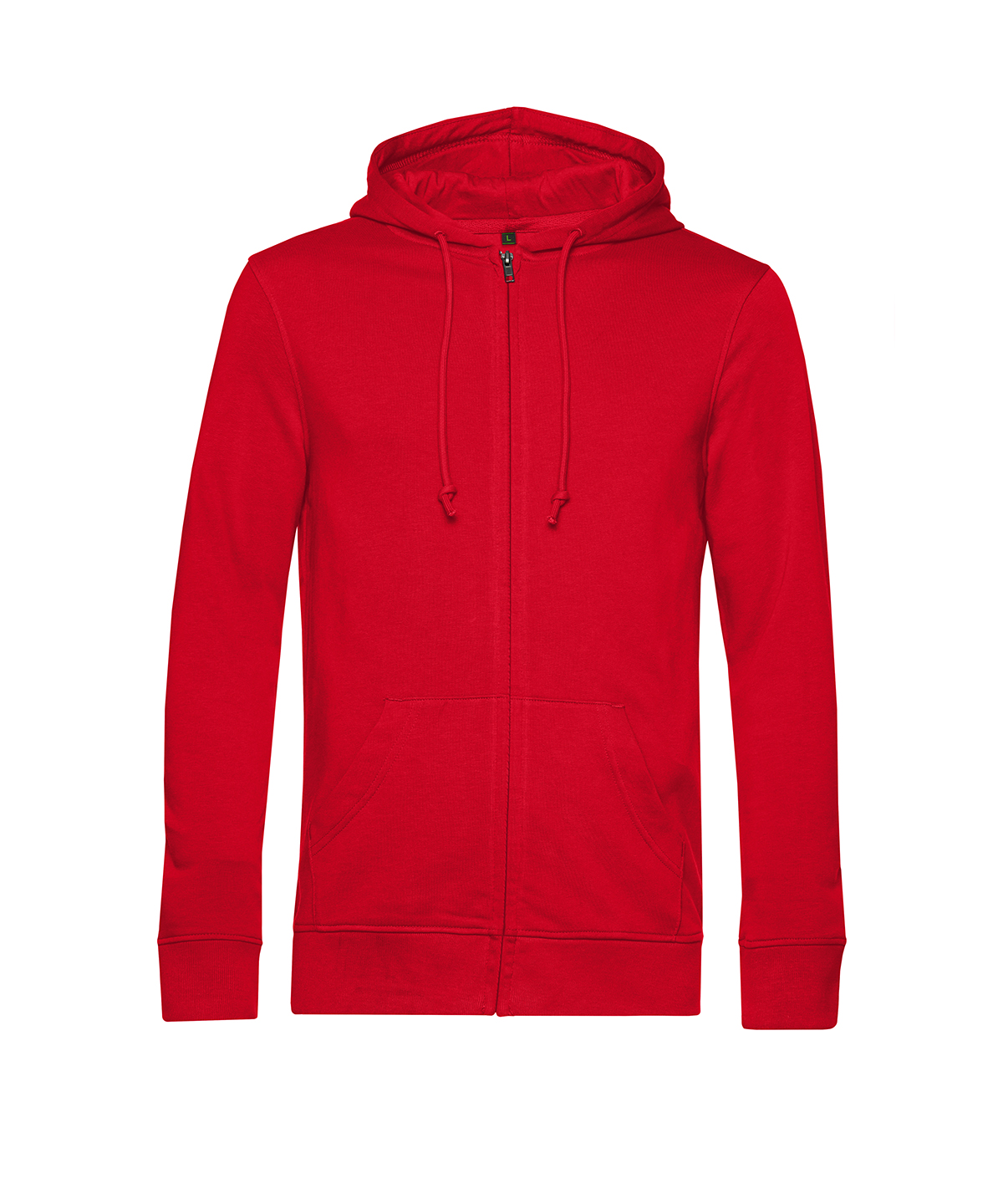 B&C Inspire Zipped Hood - Red