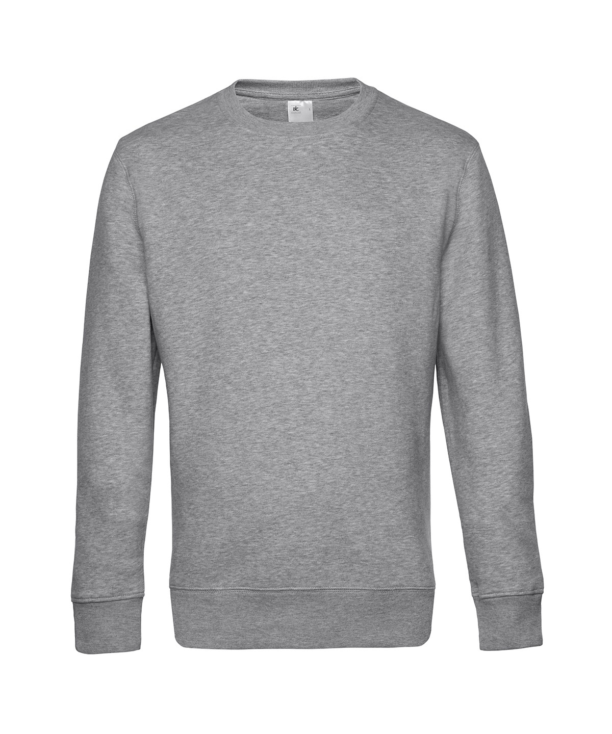 B&C KING Crew Neck - Heather Grey