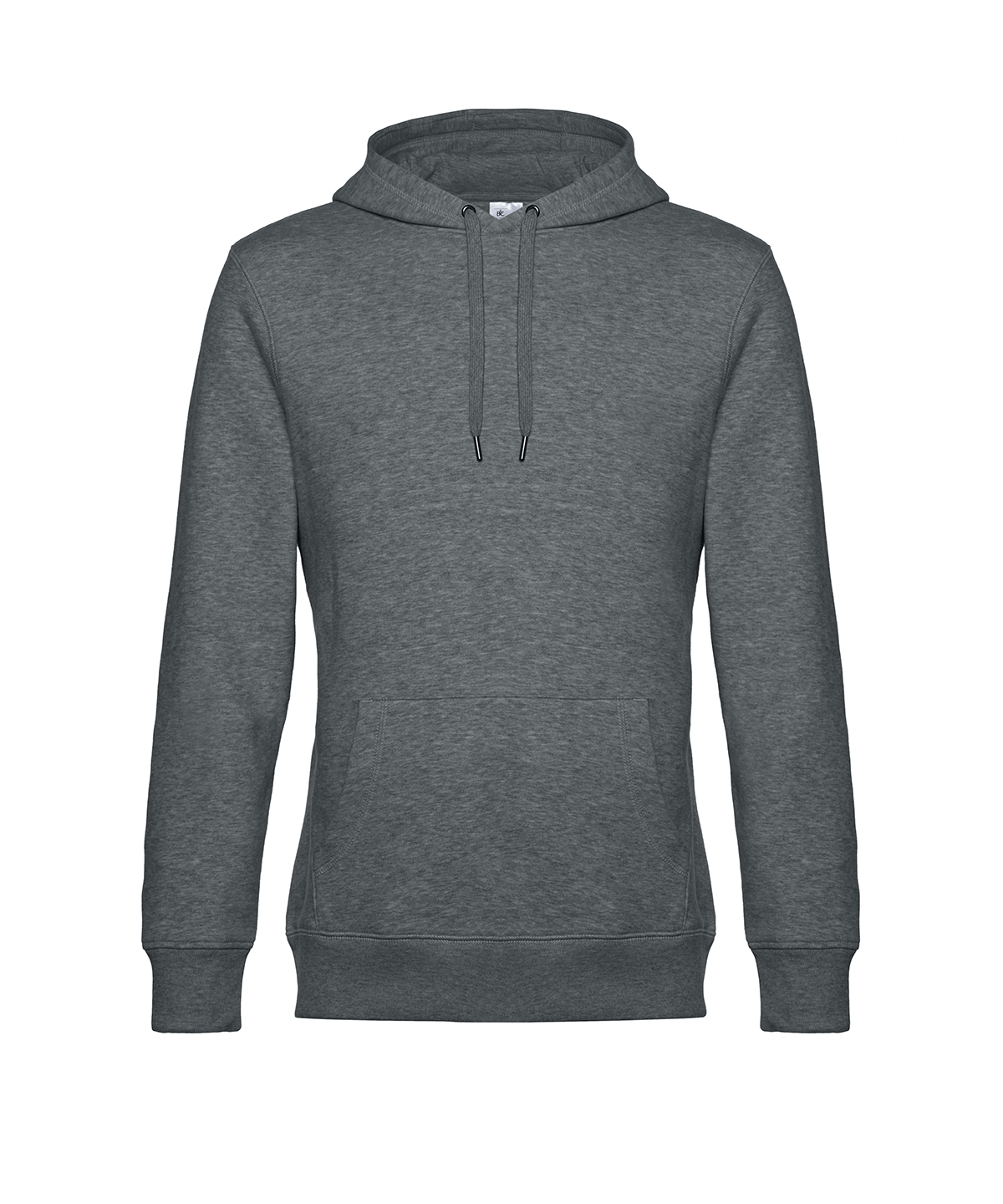 B&C KING Hooded - Heather Mid Grey