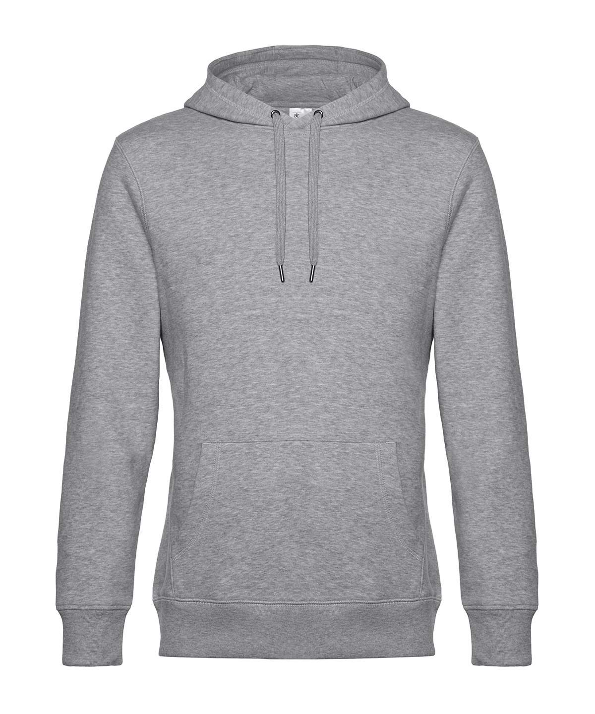 B&C KING Hooded - Heather Grey
