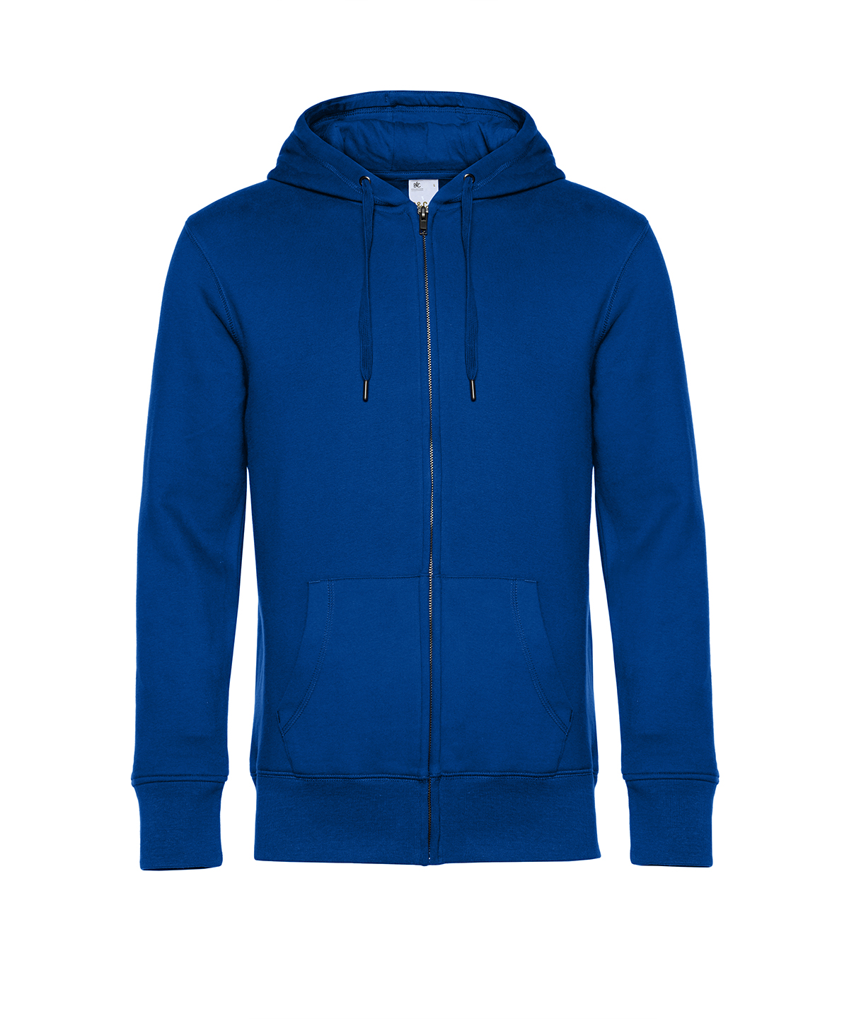 B&C KING Zipped Hood - Royal