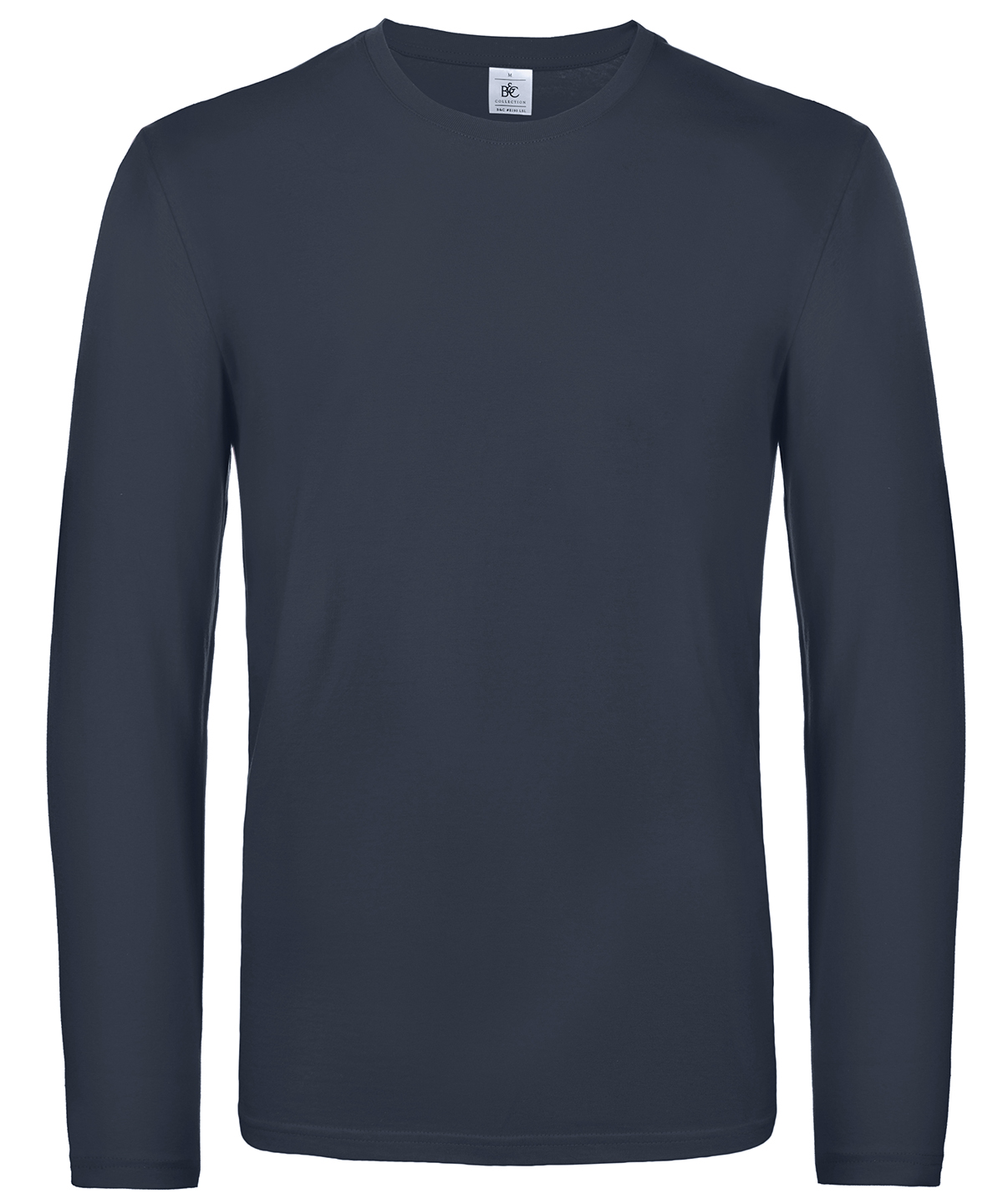 B&C #E190 long sleeve - Navy