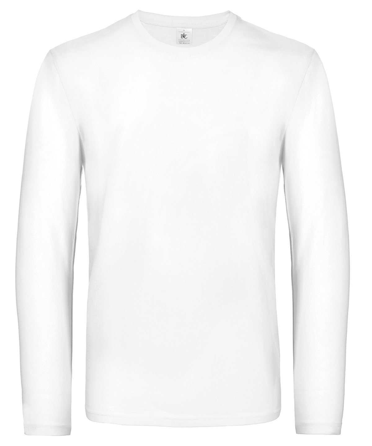 B&C #E190 long sleeve - White