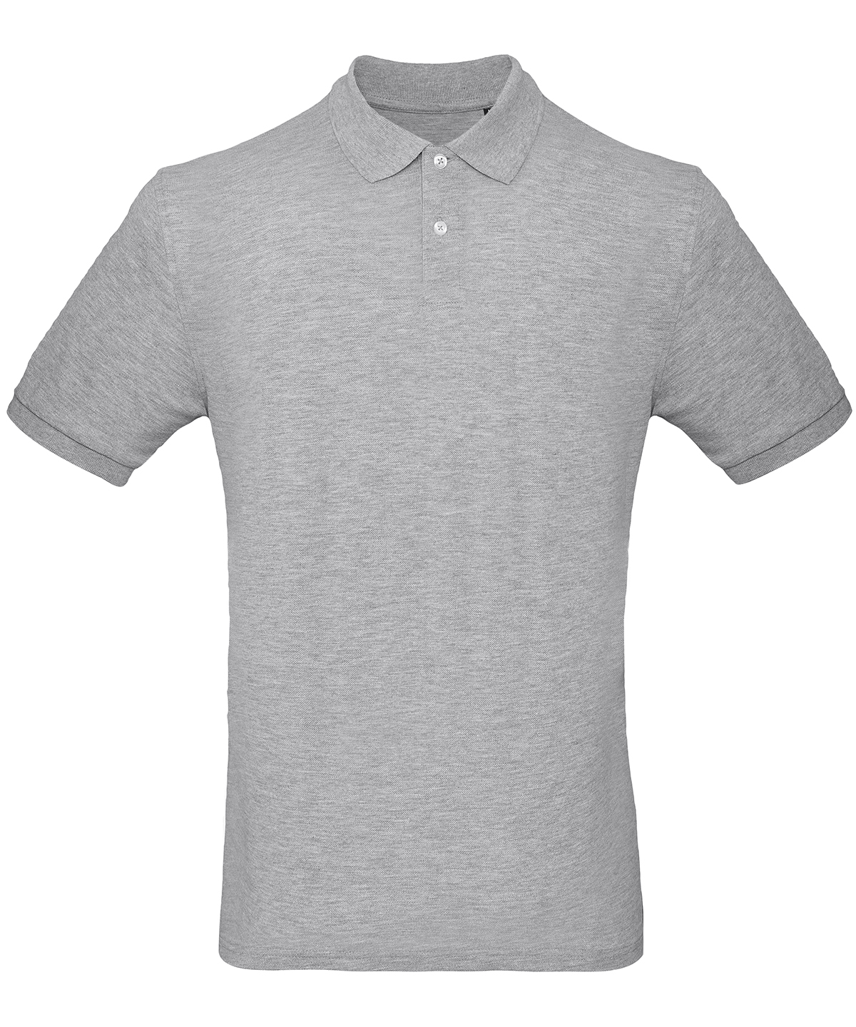 B&C Inspire Polo /men - Heather Grey