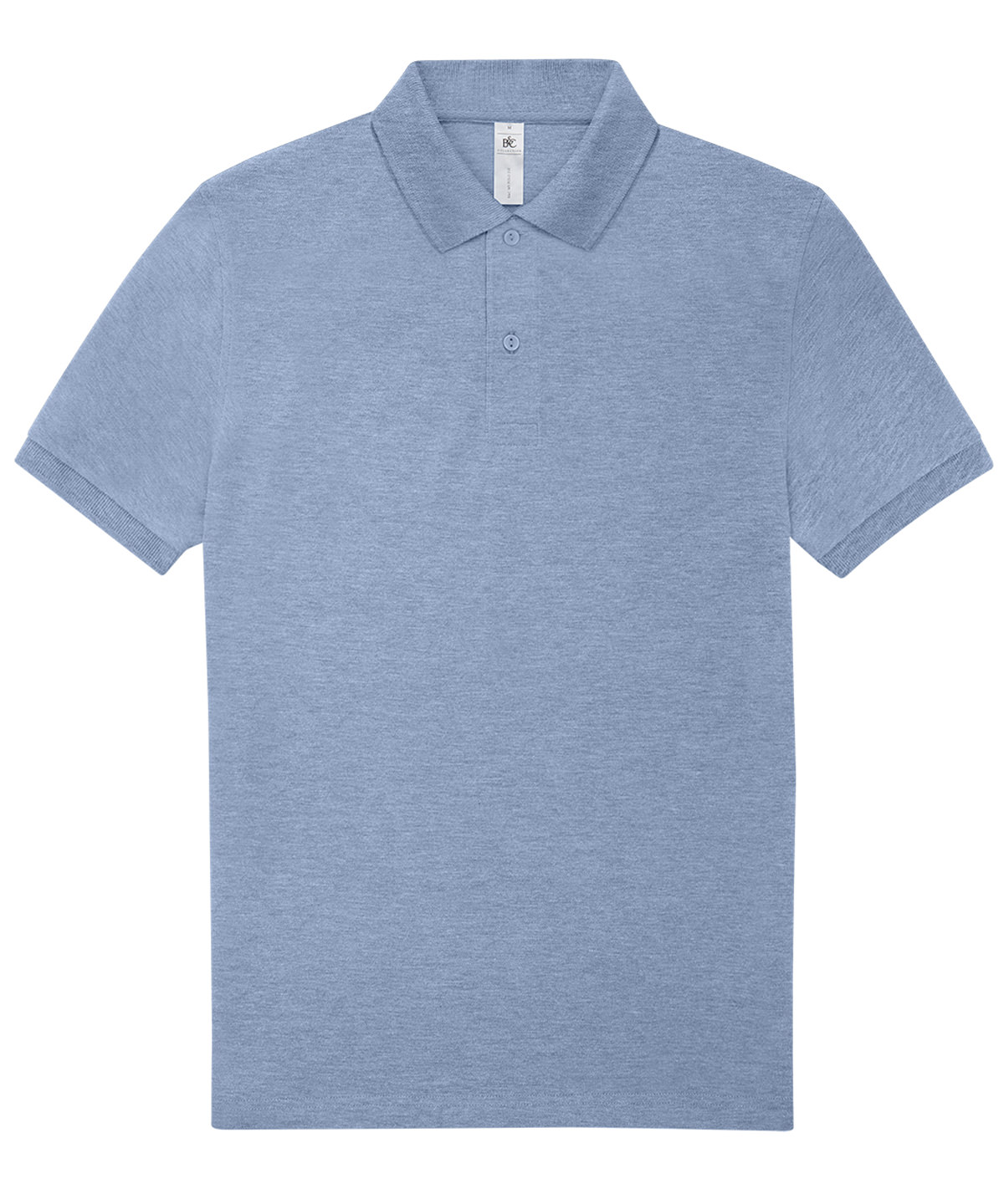 B&C My Polo 210 - Heather Blue