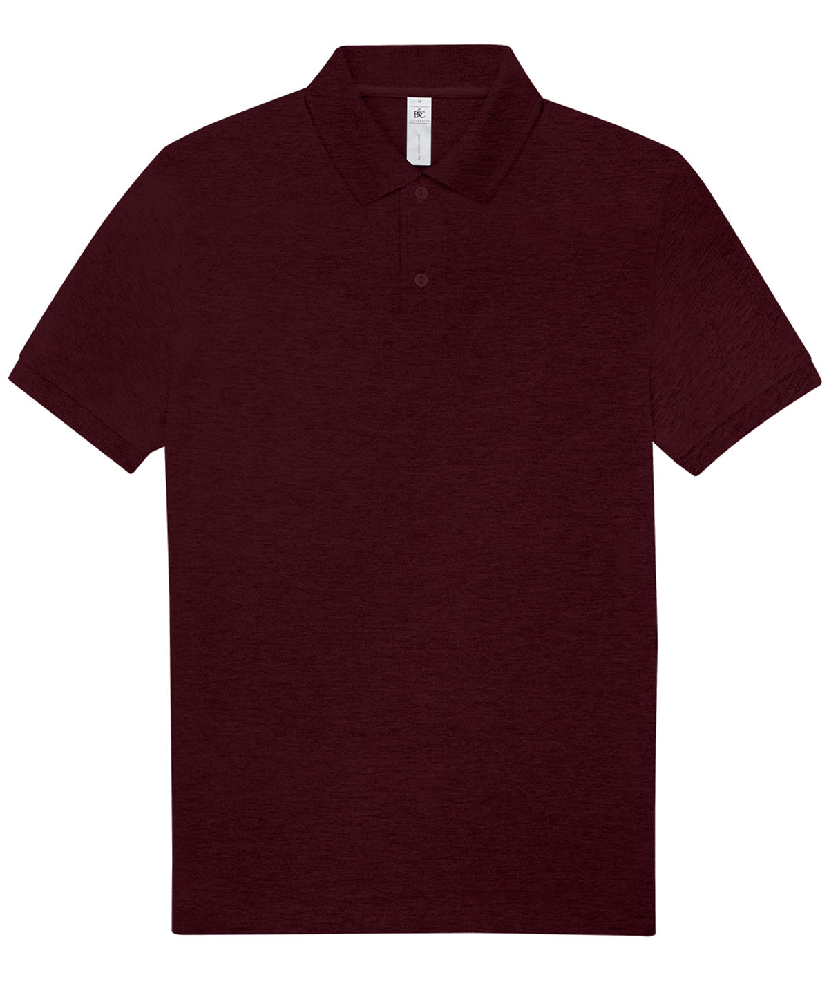B&C My Polo 210 - Heather Burgundy