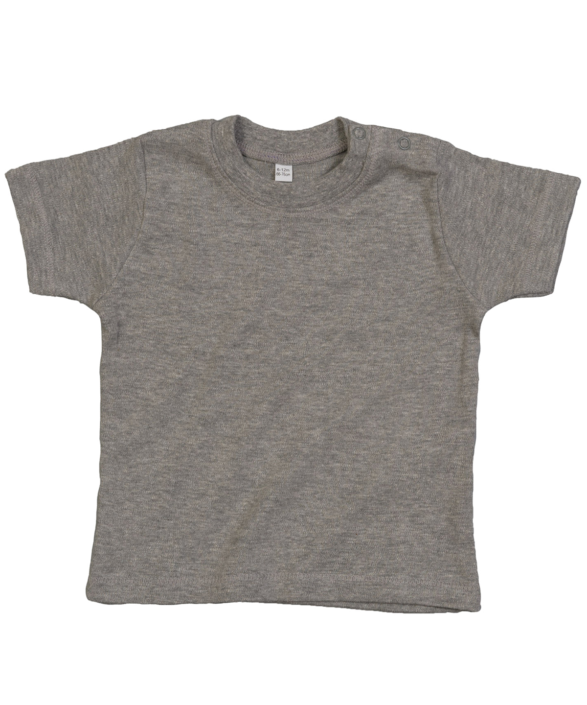 BabyBugz Baby T-Shirt - Heather Grey Melange