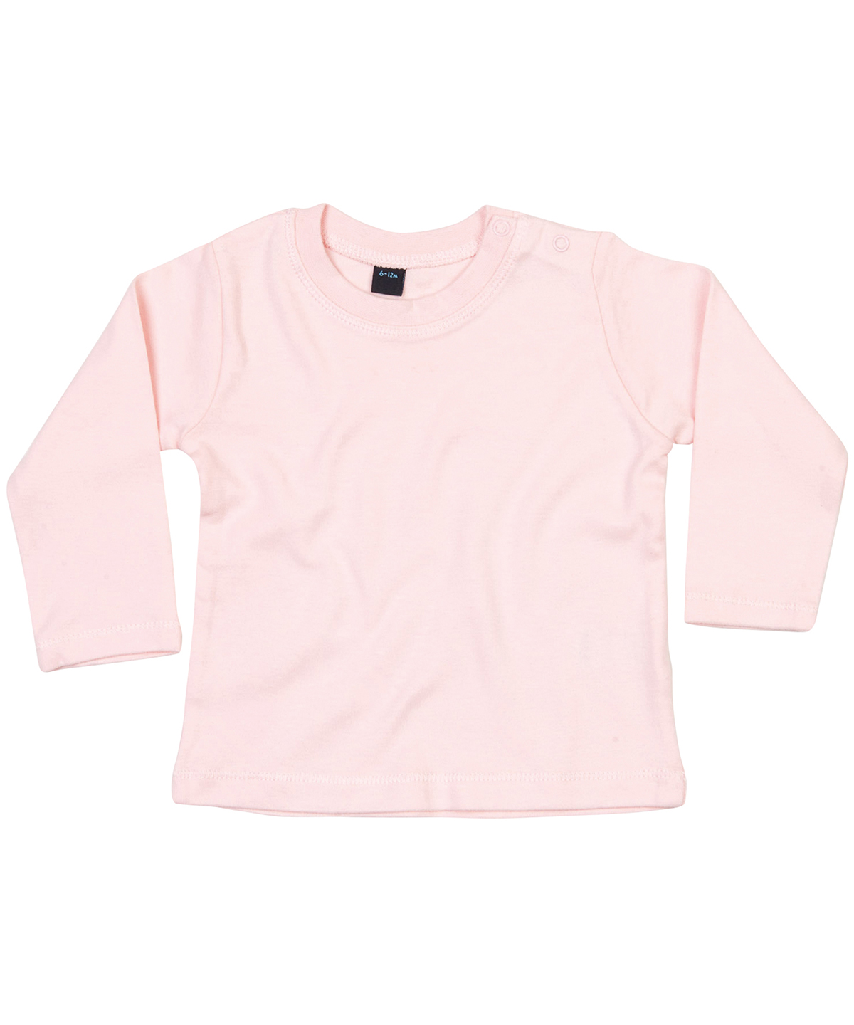 Baby long sleeve T - Powder Pink