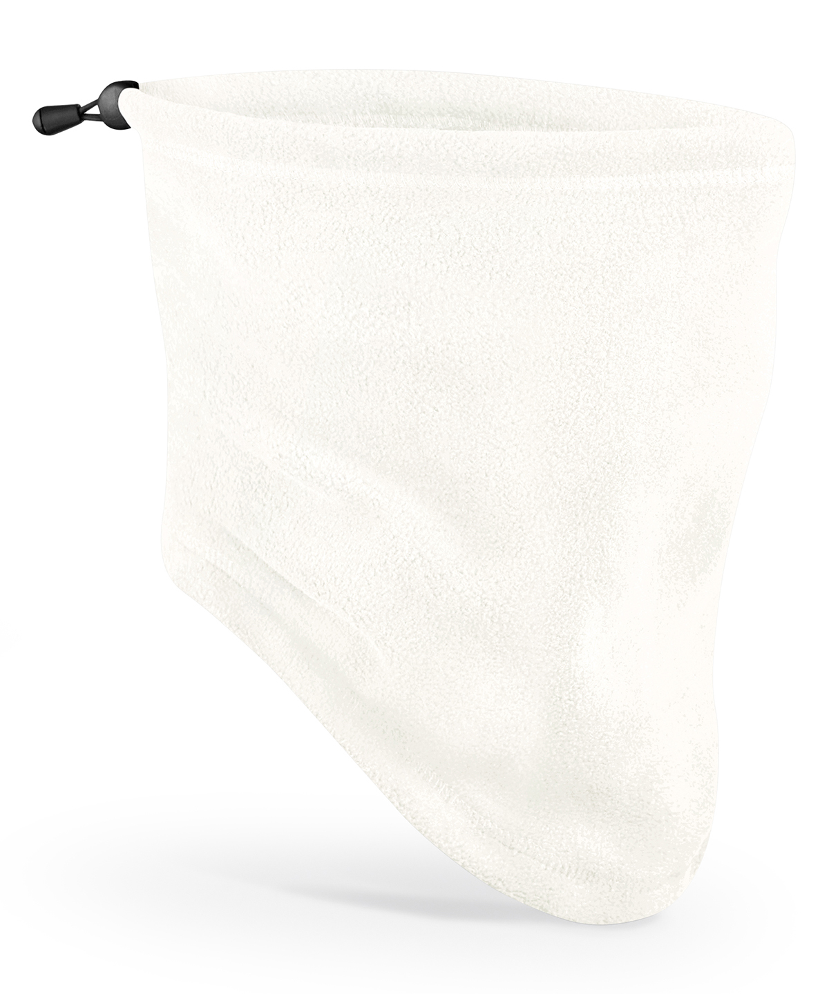 Recycled fleece snood - Soft White