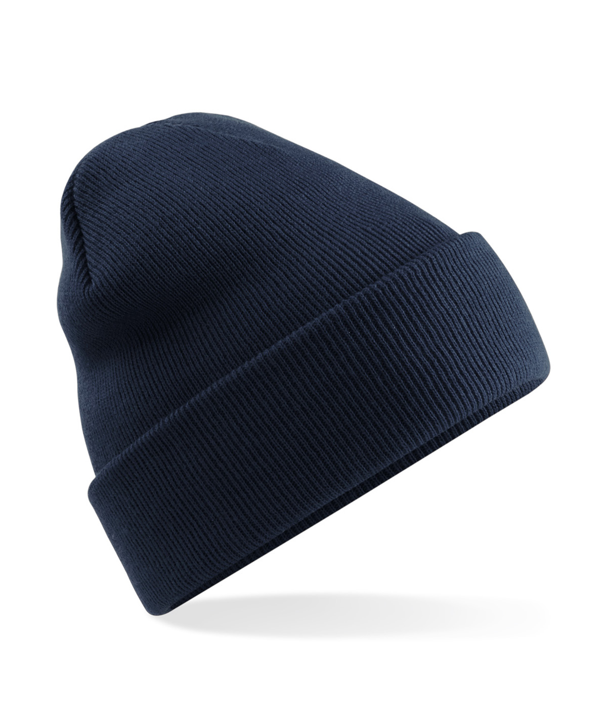 Polylana® original cuffed beanie - French Navy