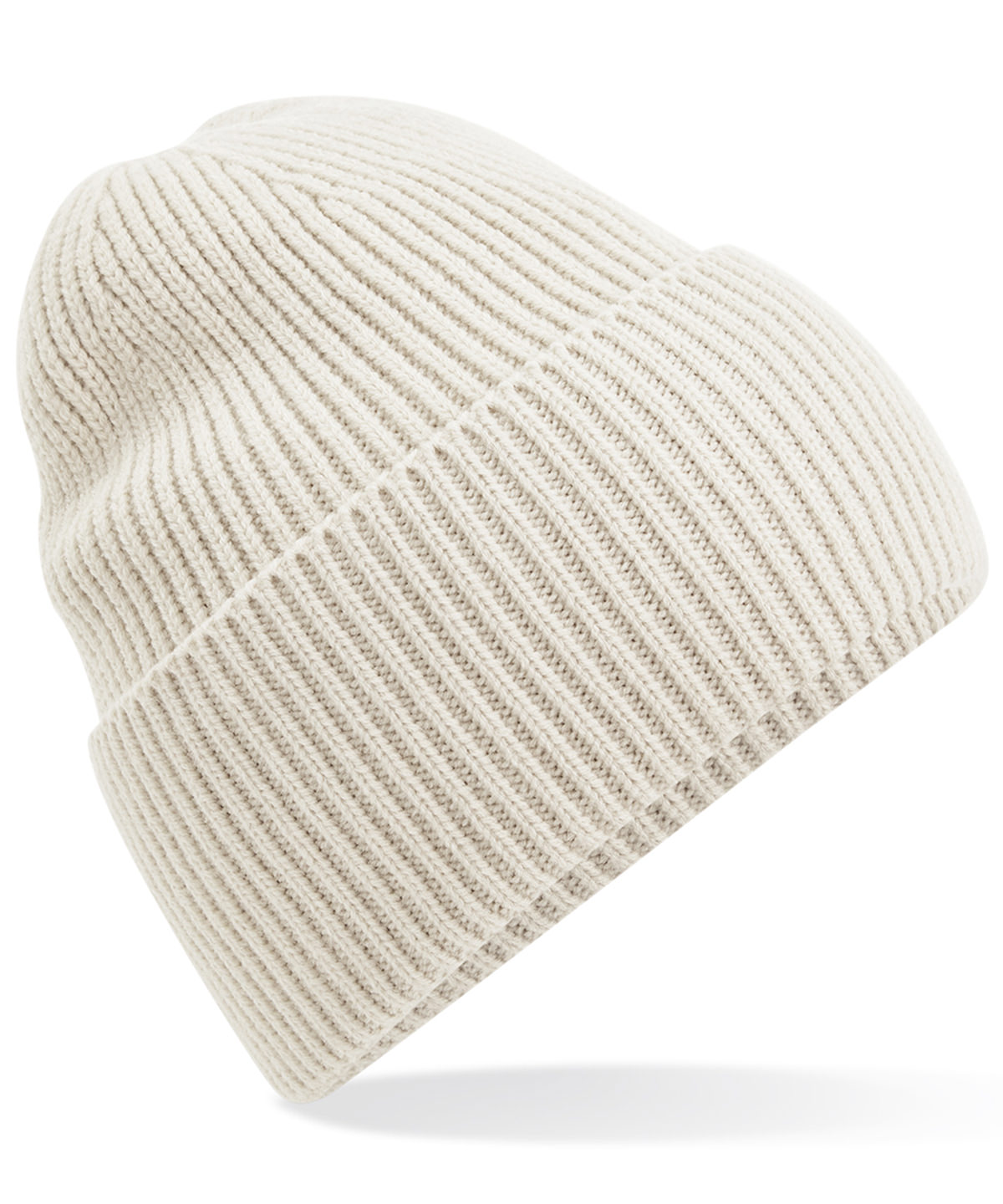Oversized cuffed beanie - Oatmeal
