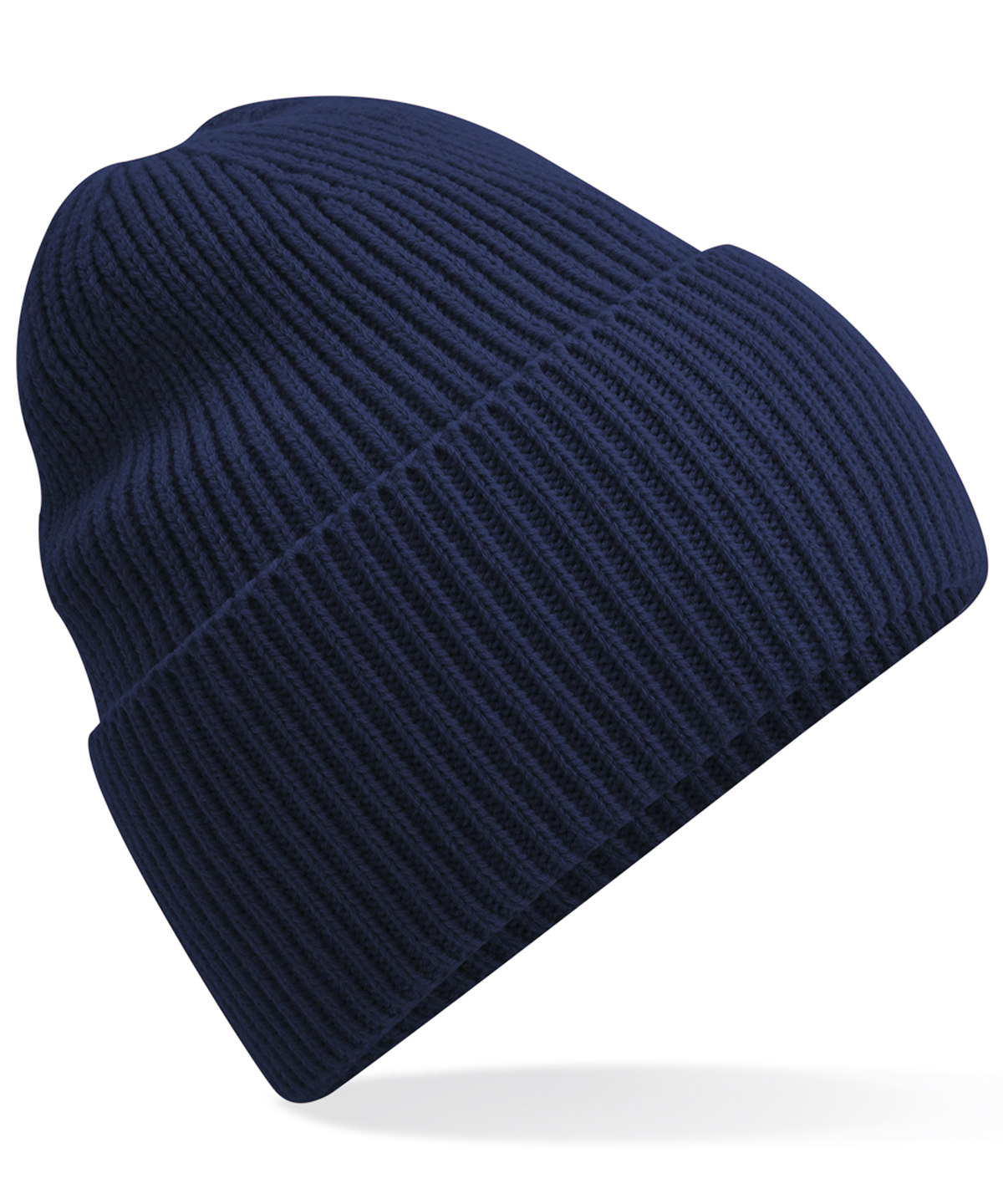 Oversized cuffed beanie - Oxford Navy