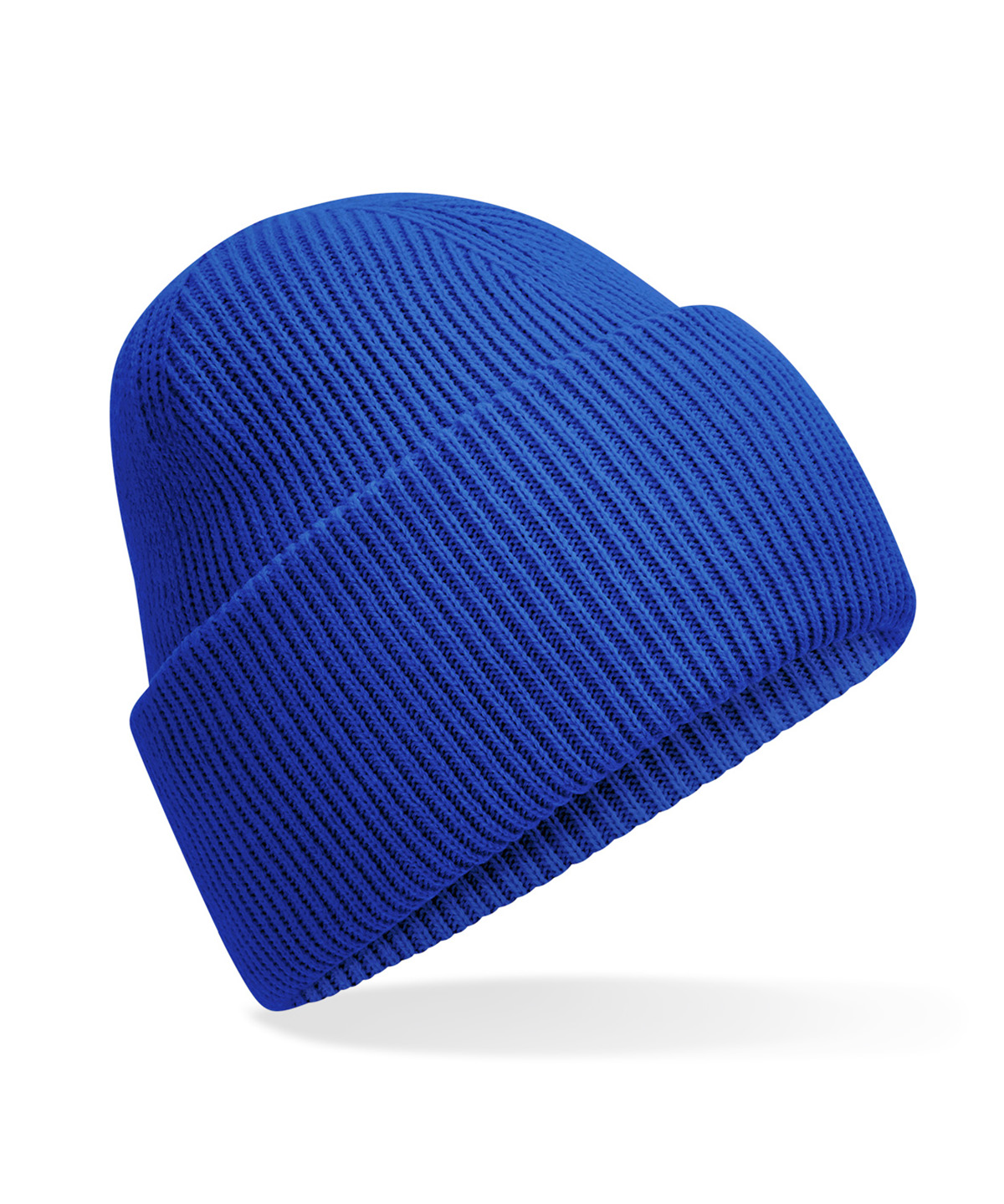 Classic engineered deep-cuffed beanie - Bright Royal