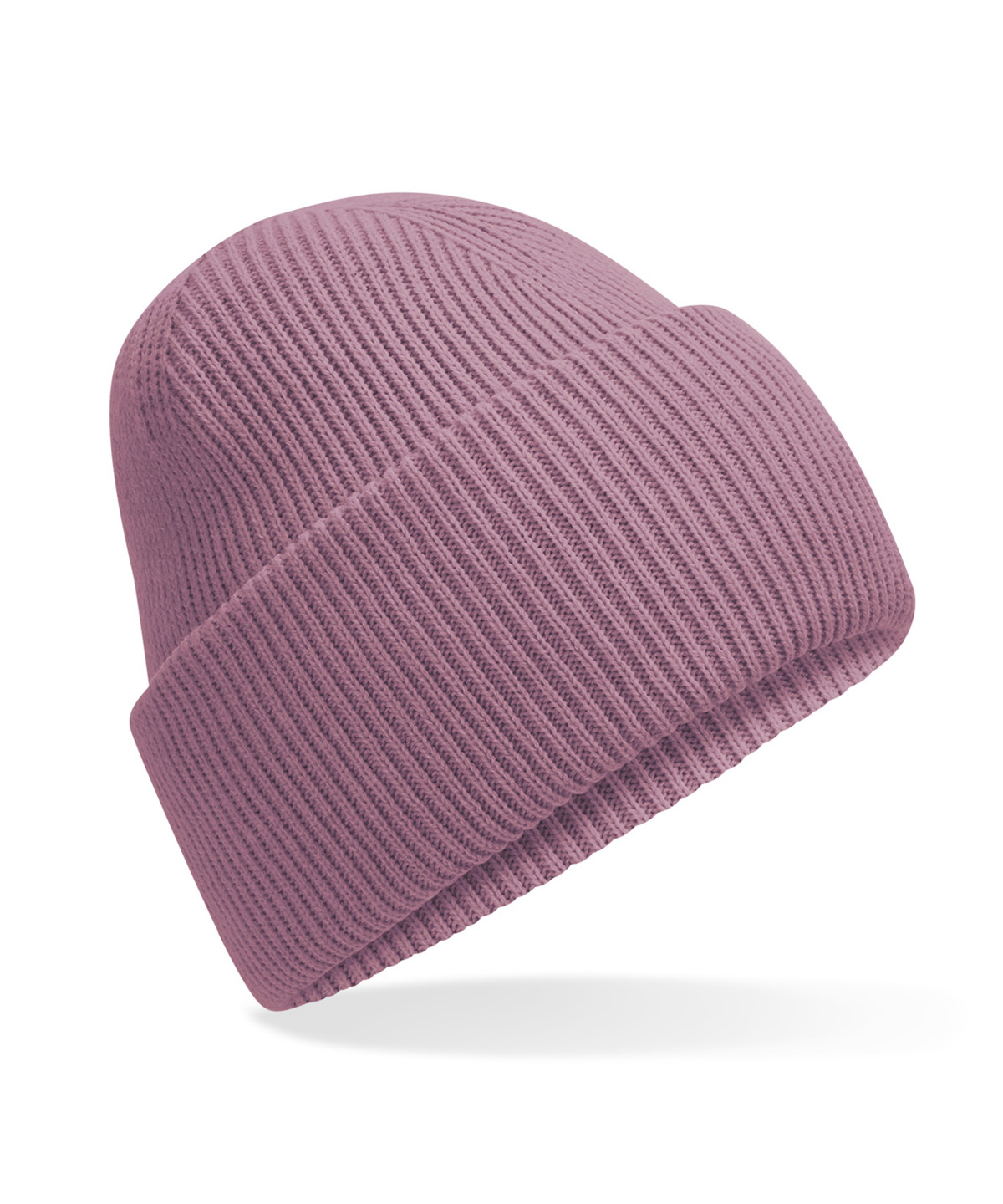 Classic engineered deep-cuffed beanie - Dusty Purple