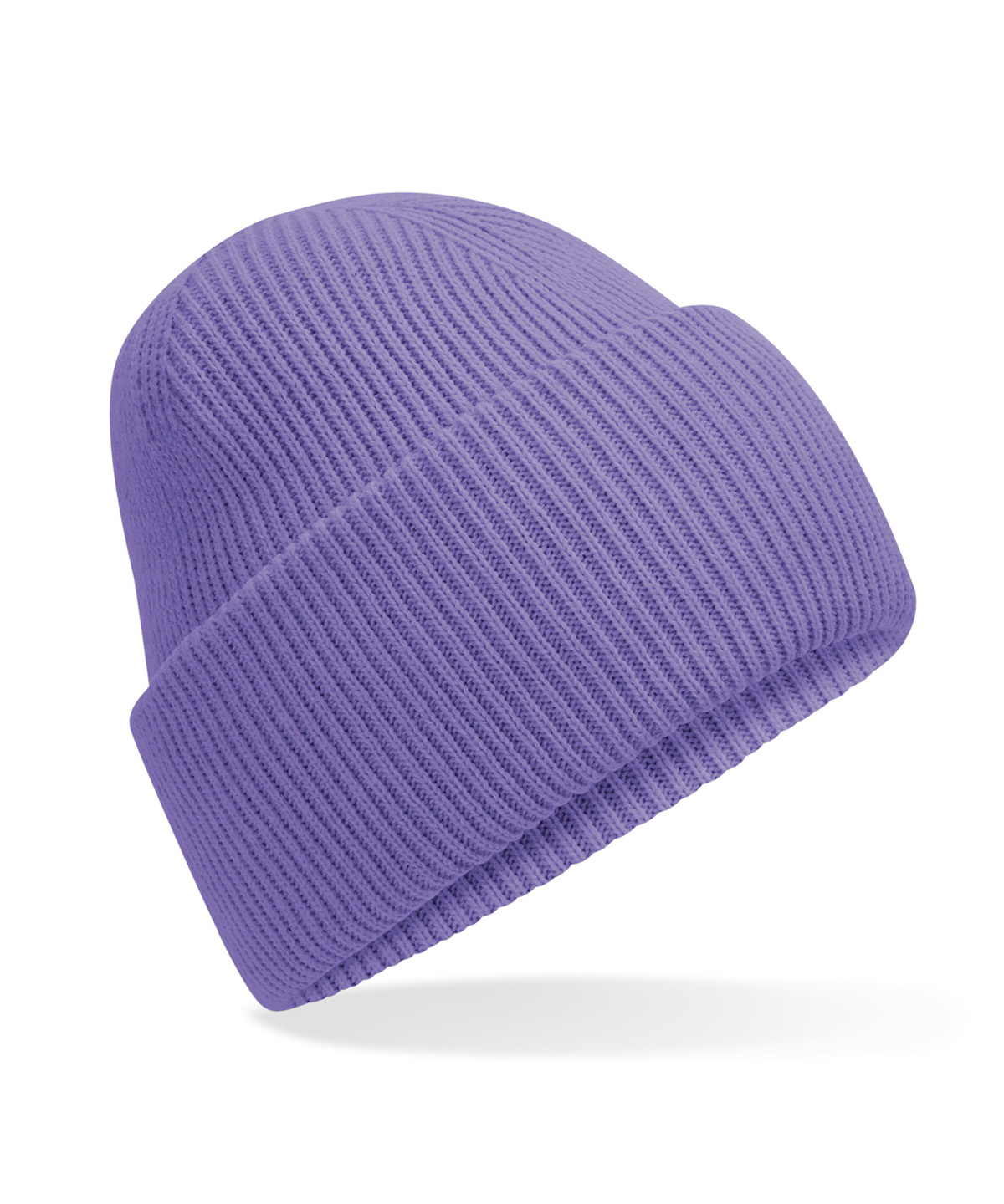 Classic engineered deep-cuffed beanie - Violet