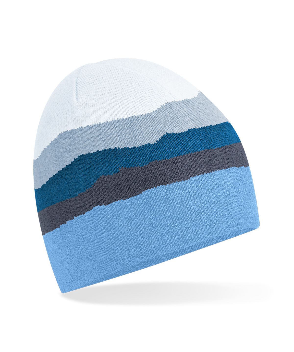 Mountain peaks pull-on beanie - Glacier Peaks
