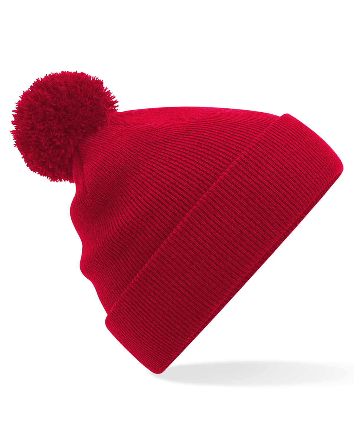 Junior original pom pom beanie - Classic Red