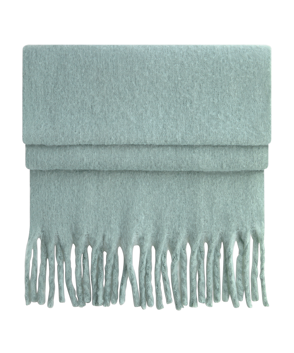 Fluffy scarf - Dusty Green