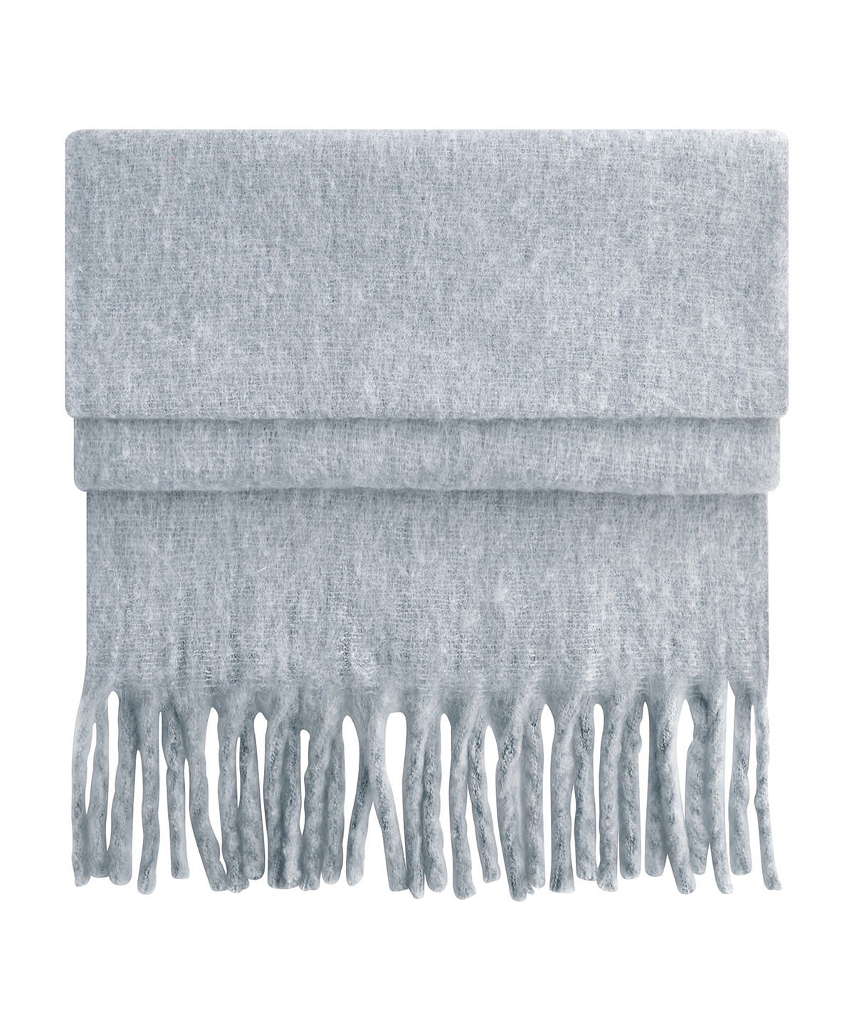Fluffy scarf - Heather Grey