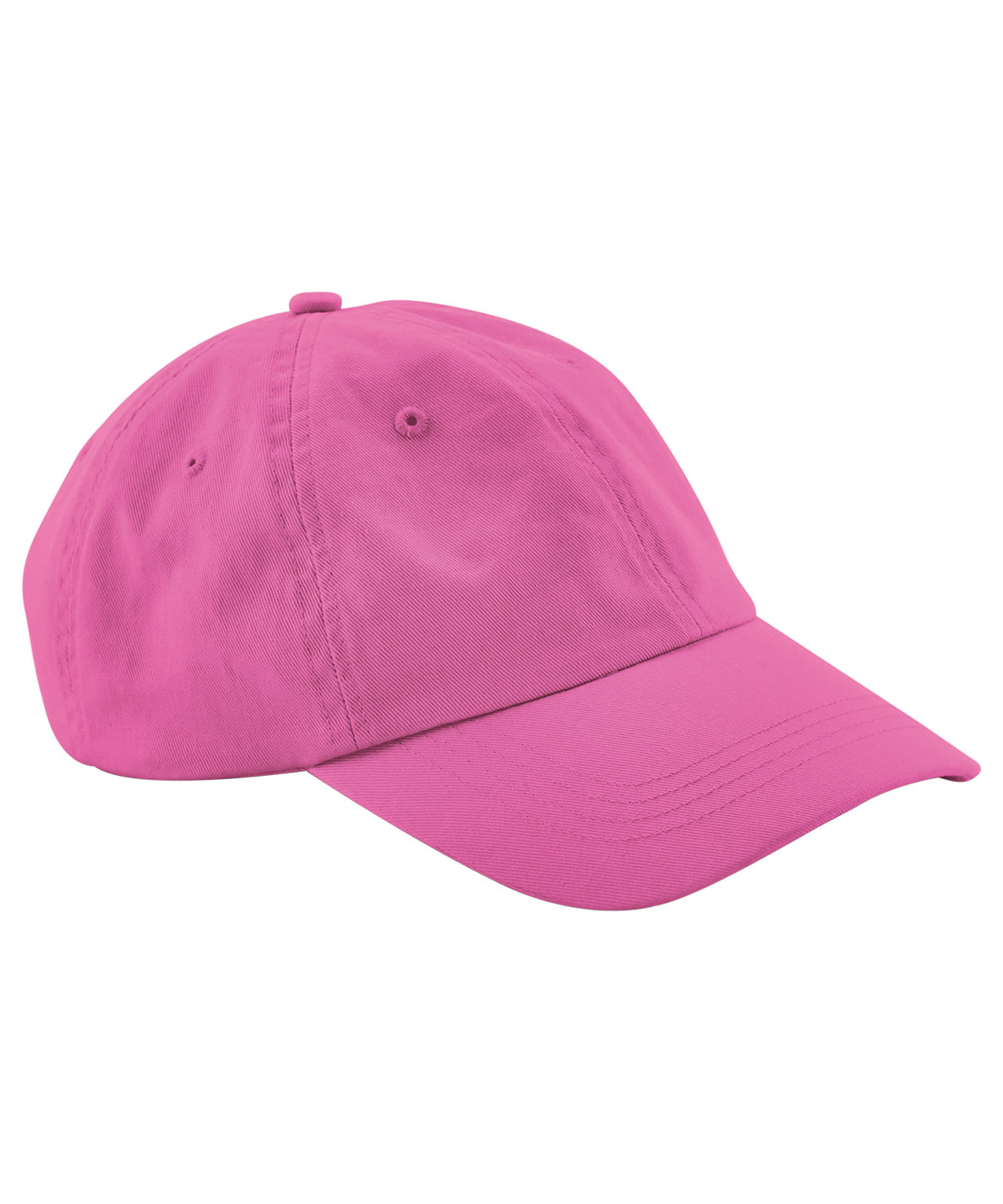 Junior low-profile 6-panel dad cap - True Pink