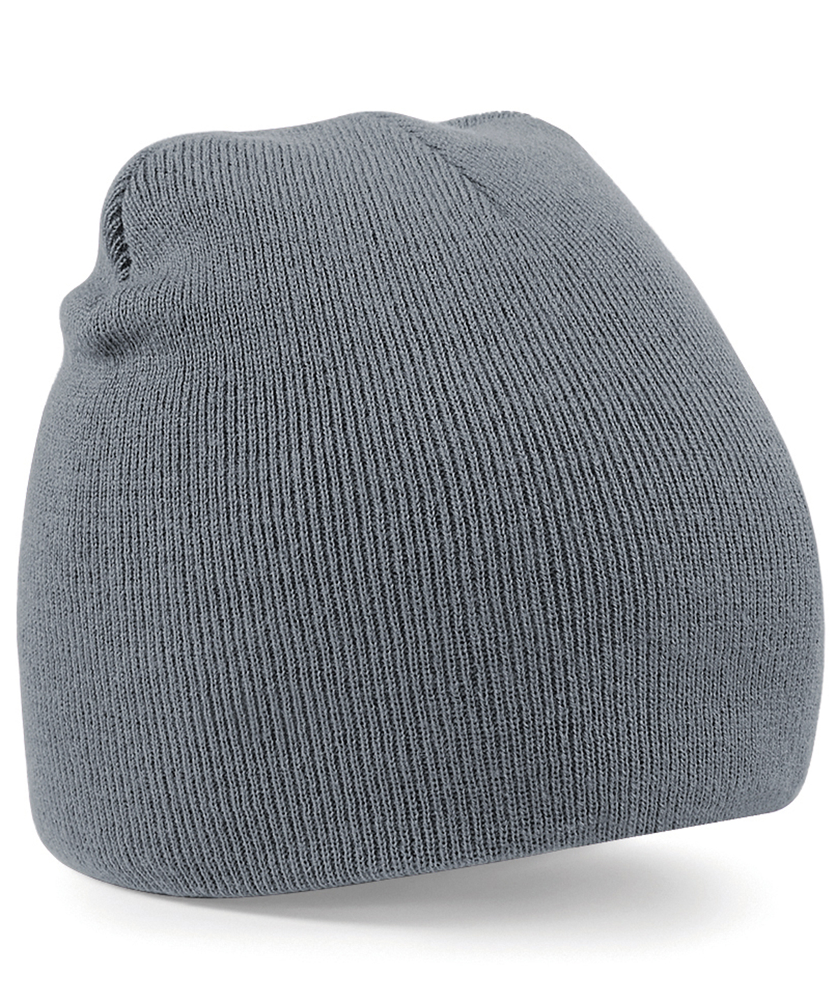 Two-tone pull-on beanie - Graphite Grey