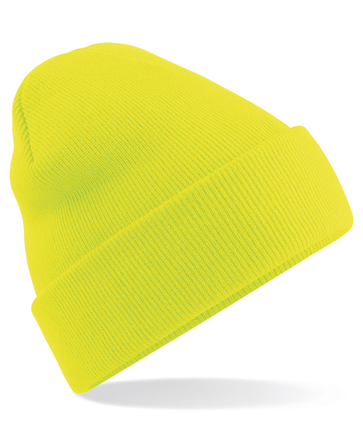 Original cuffed beanie - Fluorescent Yellow