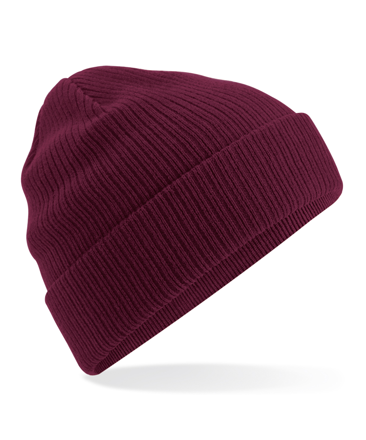 Organic cotton beanie - Burgundy