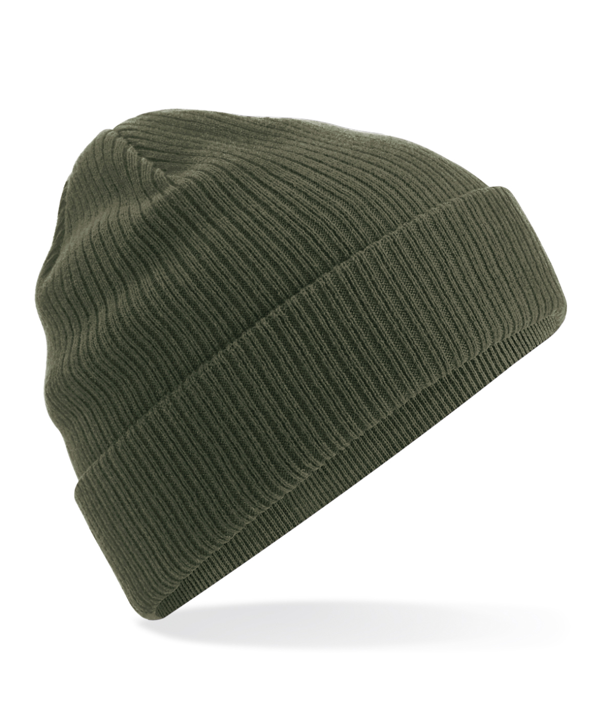 Organic cotton beanie - Olive Green