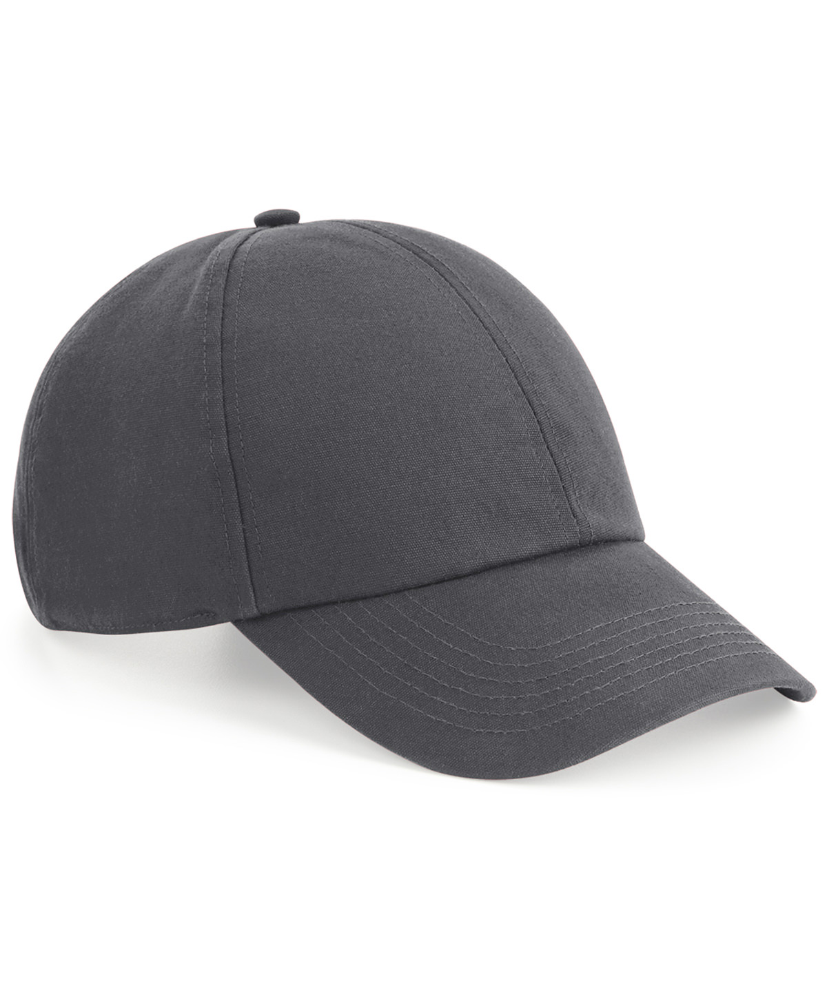 Organic cotton 6-panel cap - Graphite Grey