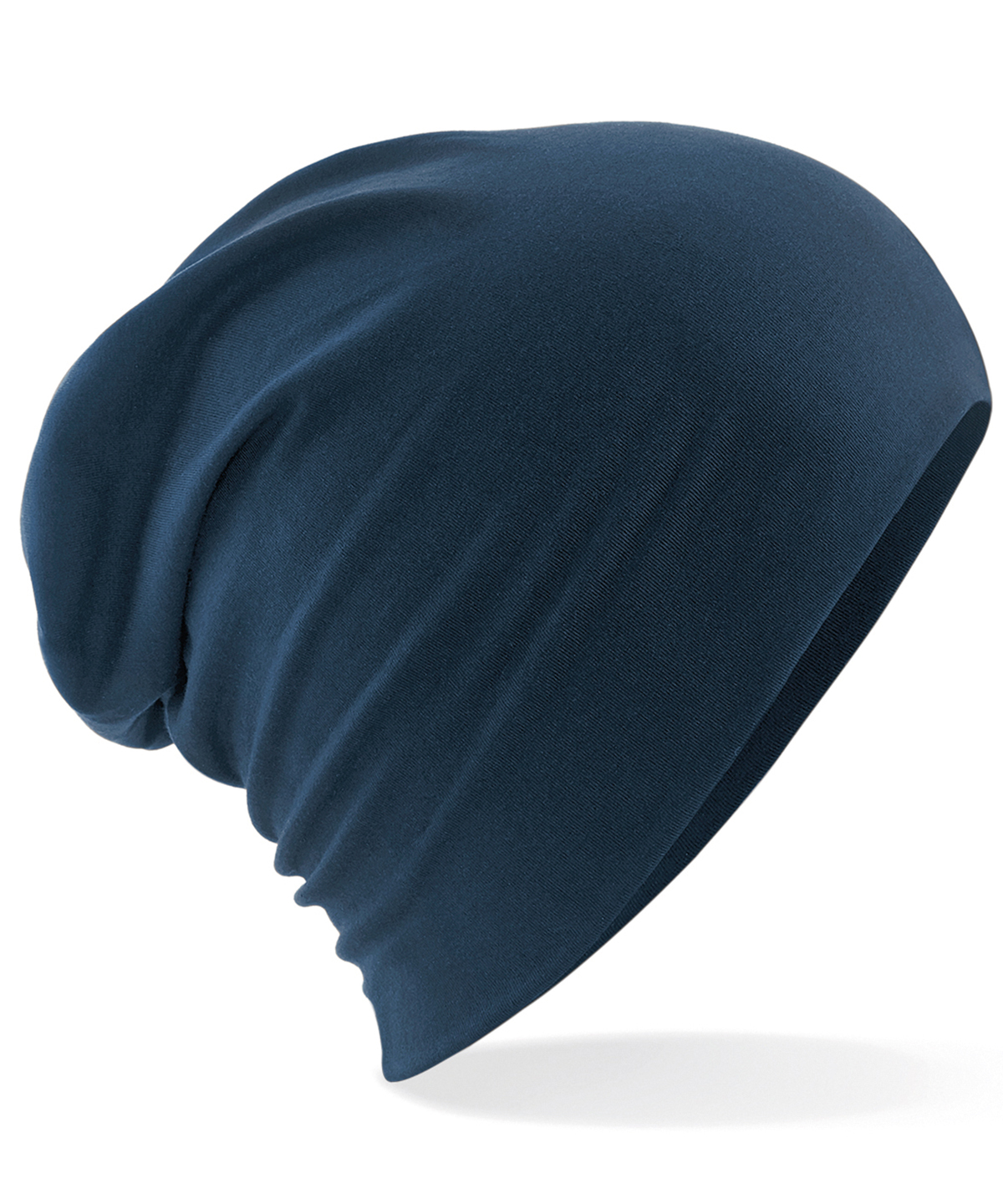 Hemsedal cotton slouch beanie - French Navy