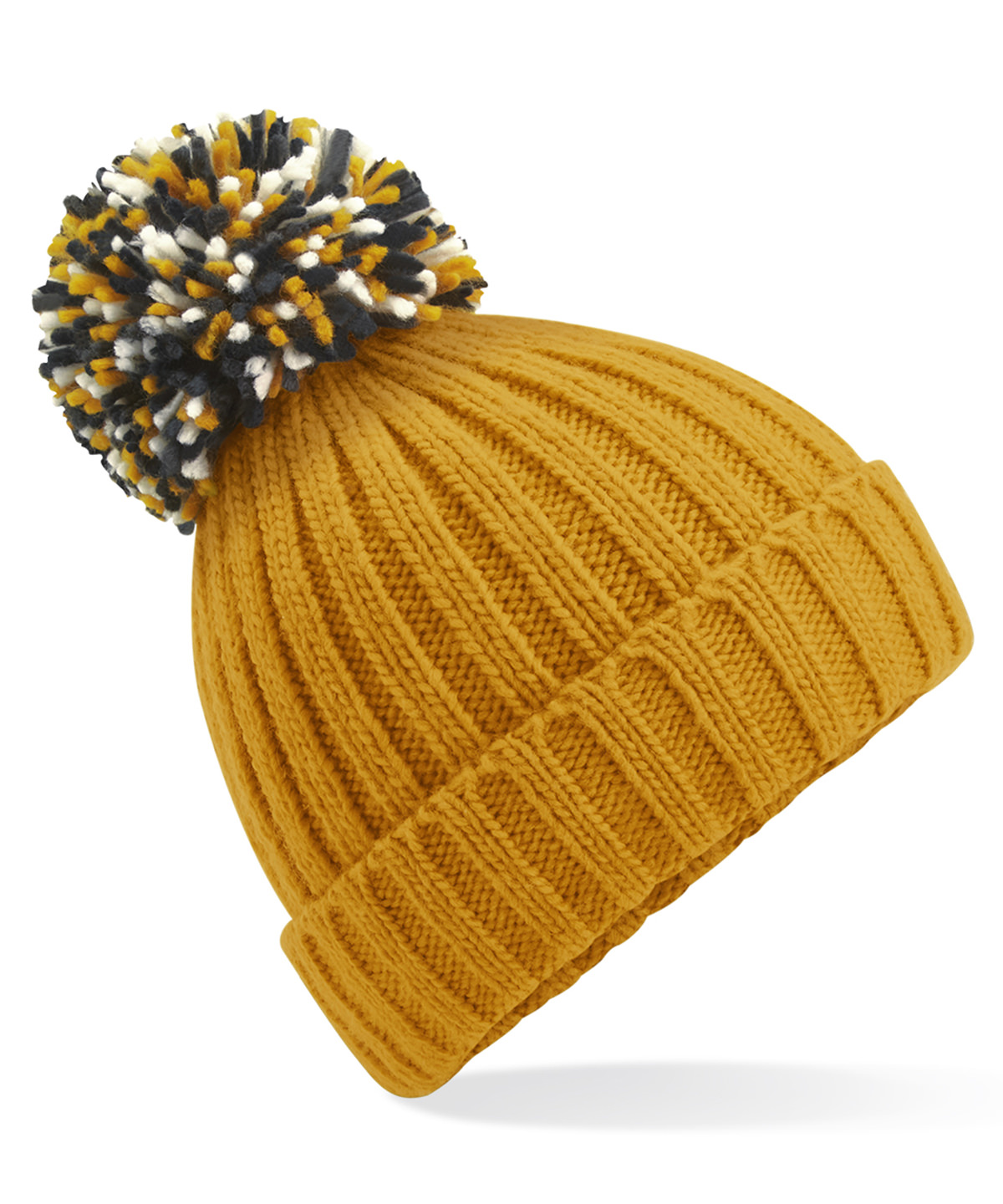 Hygge beanie - Mustard