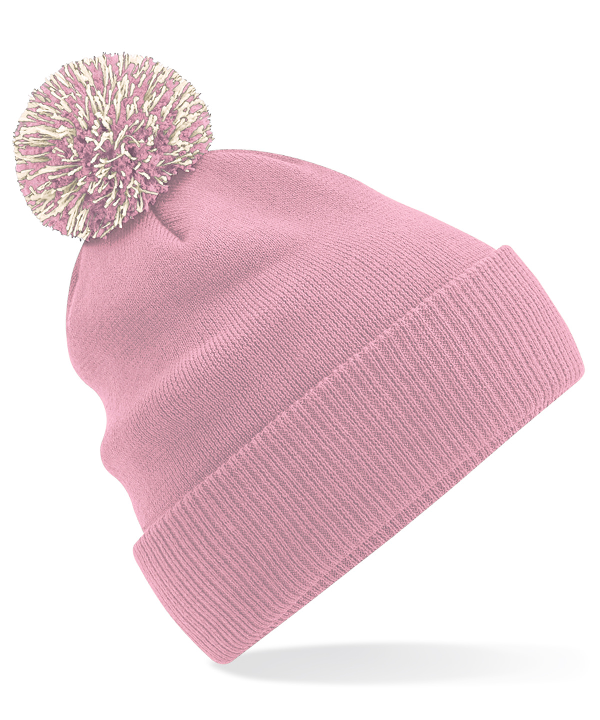 Snowstar® beanie - Dusky Pink/Off White