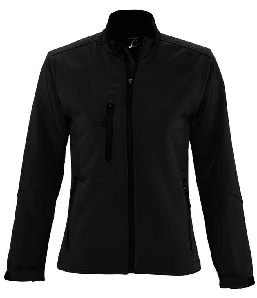 SOL'S Ladies Roxy Soft Shell Jacket - Black