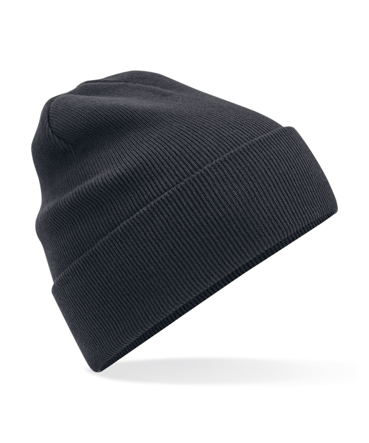 Organic cotton original cuffed beanie - Graphite Grey