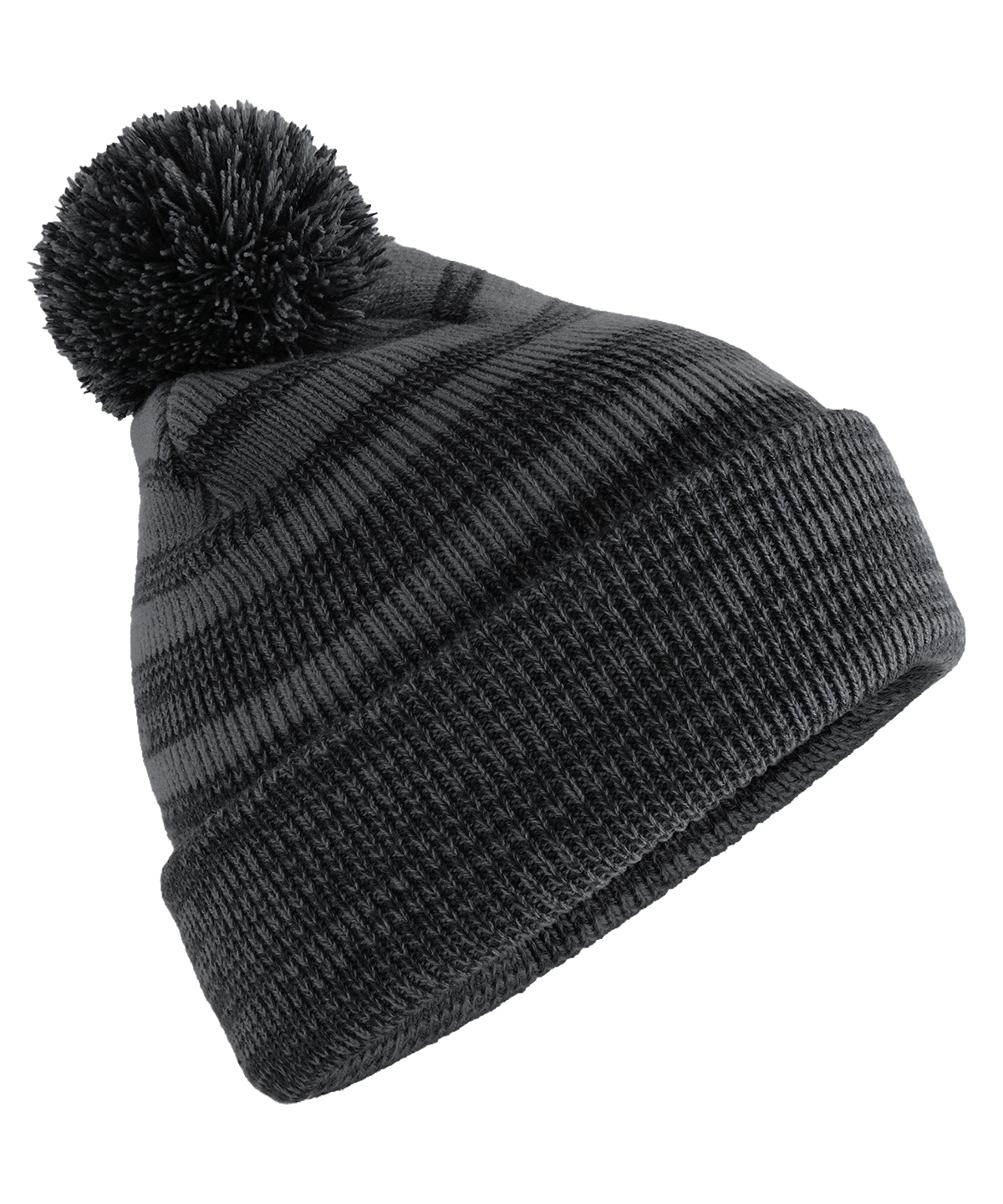 Team stripe beanie - Graphite Grey/Black