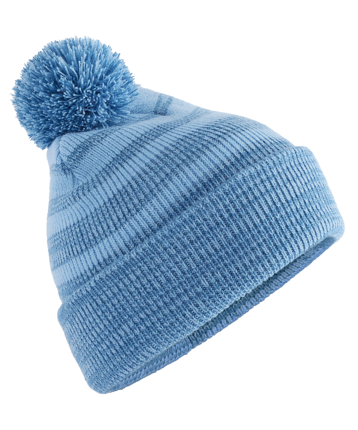 Team stripe beanie - Sky