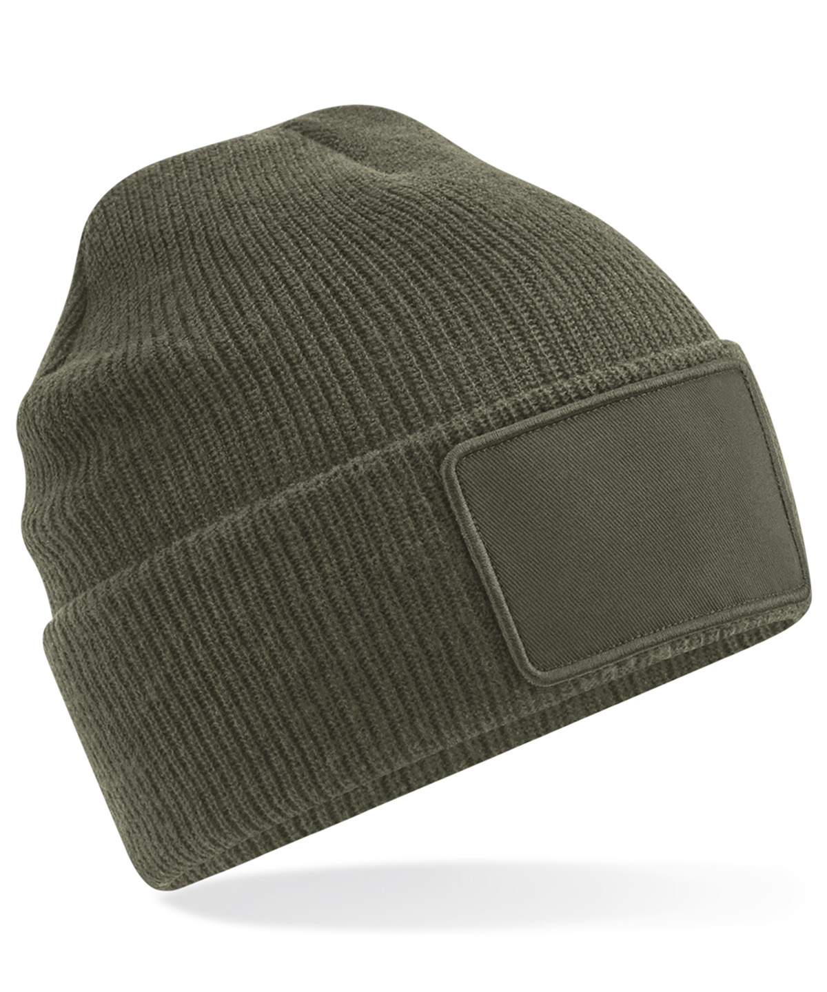 Removable patch Thinsulate™ beanie - Military Green