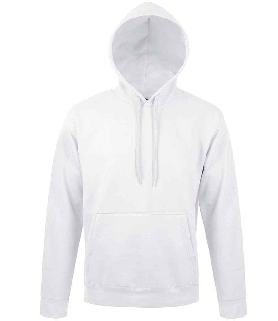 SOL'S Unisex Snake Hooded Sweatshirt - White