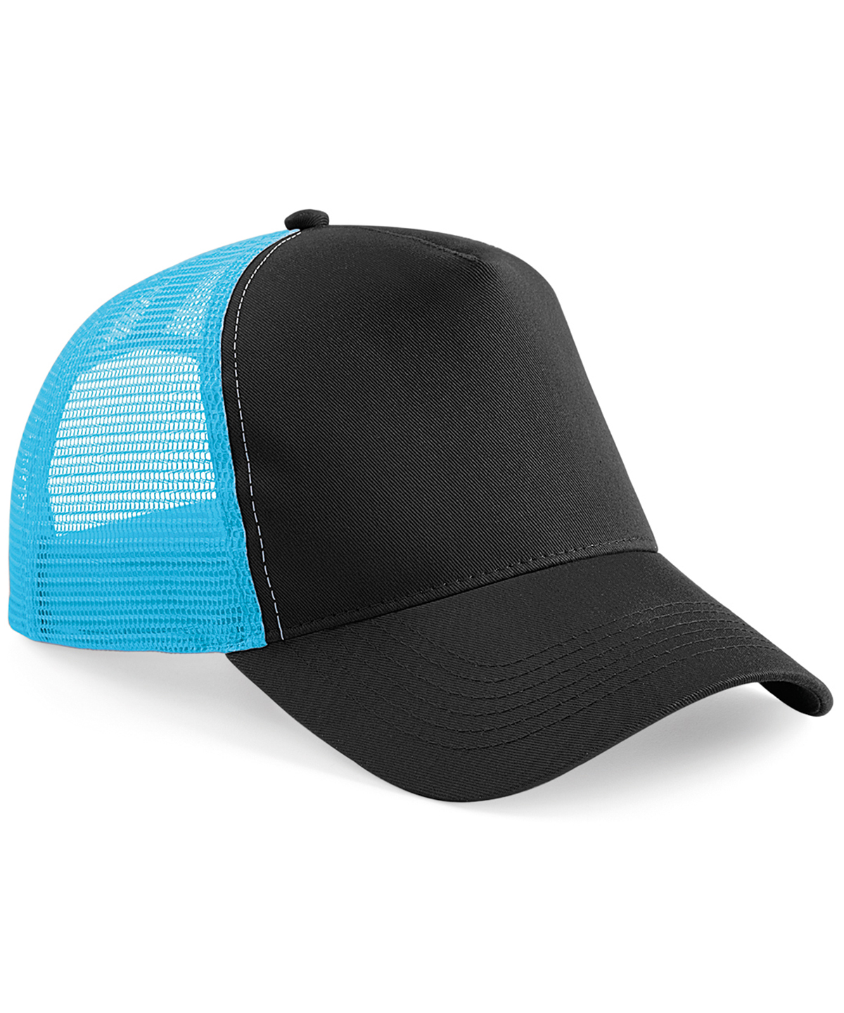 Snapback trucker - Black/Surf Blue