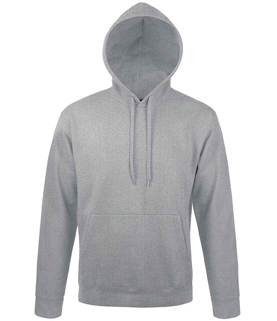 SOL'S Unisex Snake Hooded Sweatshirt - Grey Marl