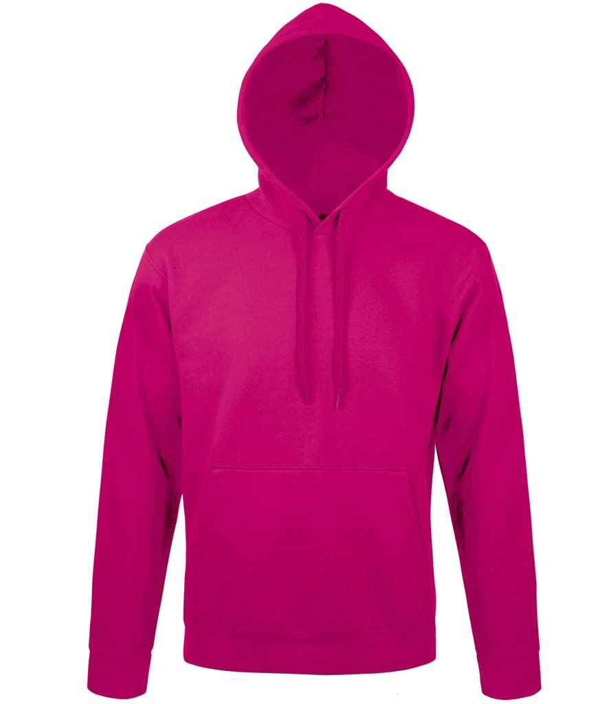 SOL'S Unisex Snake Hooded Sweatshirt - Fuchsia