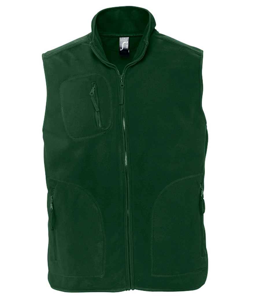 SOL'S Unisex Norway Fleece Bodywarmer - Green