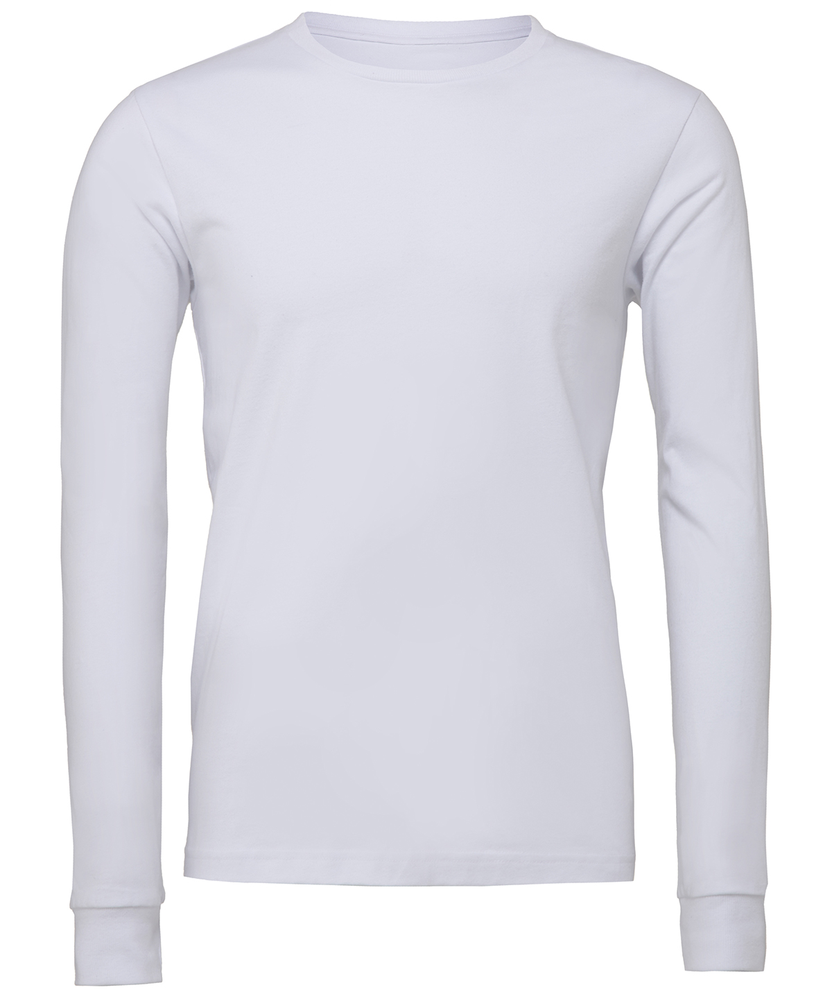 Unisex Jersey long sleeve tee - White