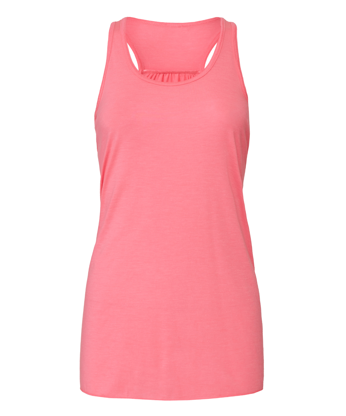 Flowy racerback tank top - Neon Pink