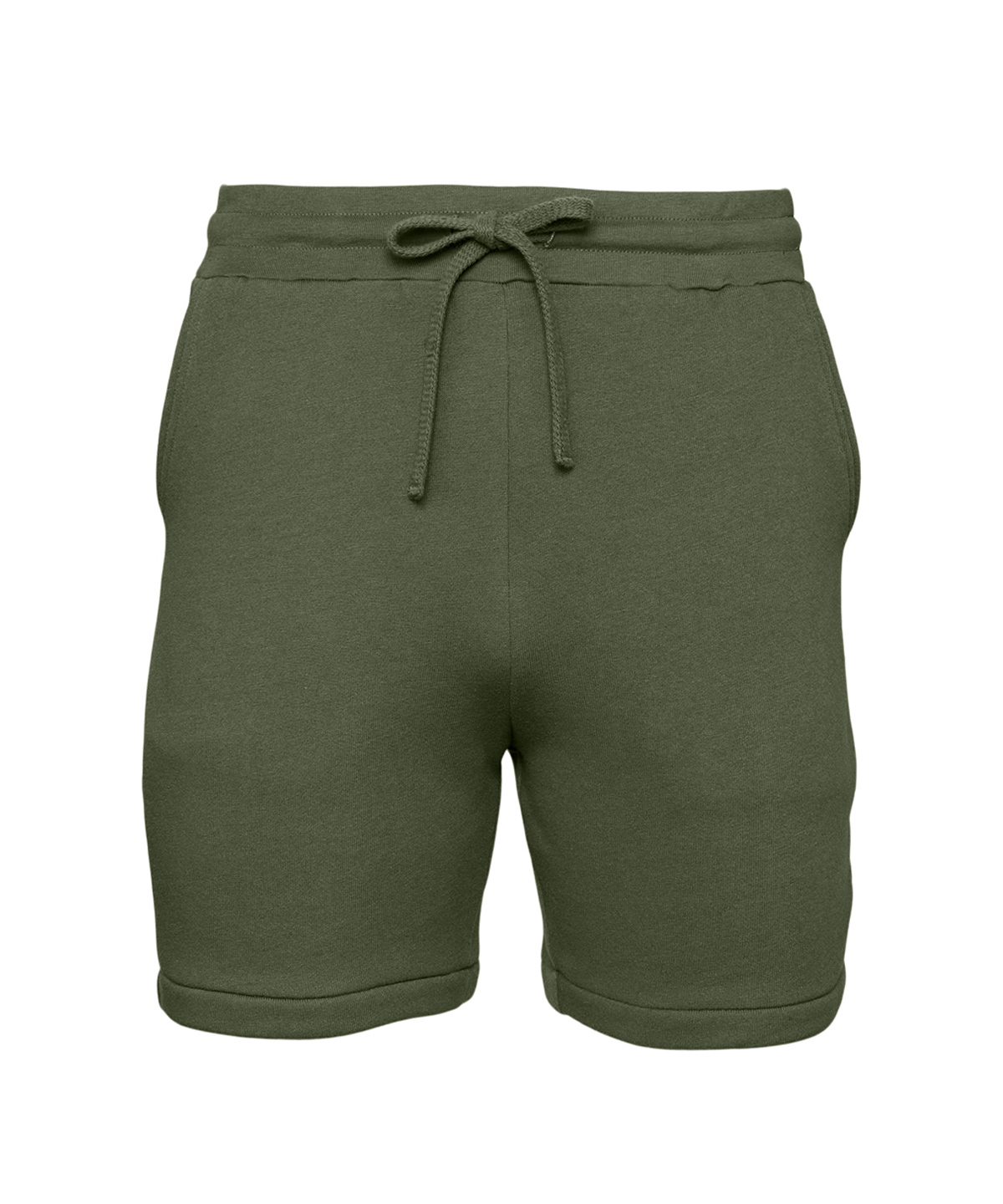 Unisex sponge fleece sweatshorts - Military Green